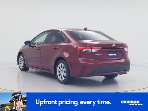 Red 2022 Toyota Corolla LE