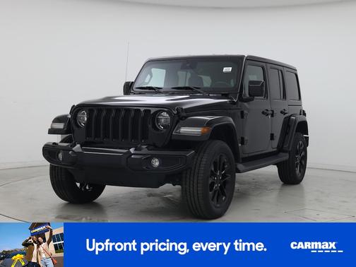 Black 2021 Jeep Wrangler Unlimited Sahara High Altitude