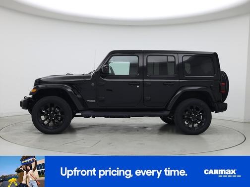 Black 2021 Jeep Wrangler Unlimited Sahara High Altitude