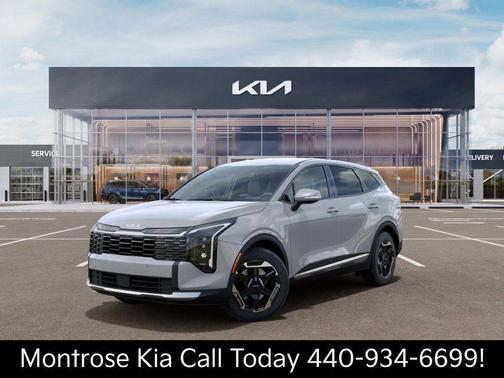 Gray 2026 Kia Sportage Hybrid S