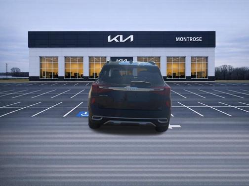 Cherry Black 2023 Kia Seltos S