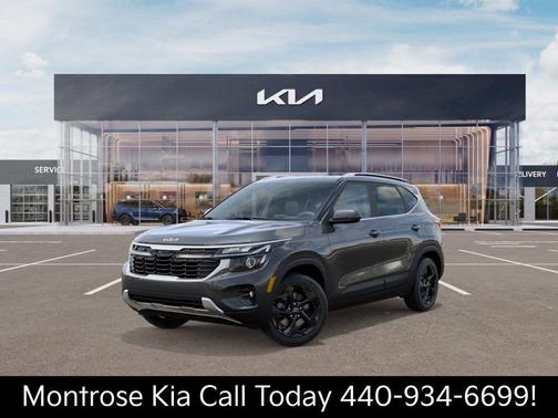 Gray 2026 Kia Seltos EX