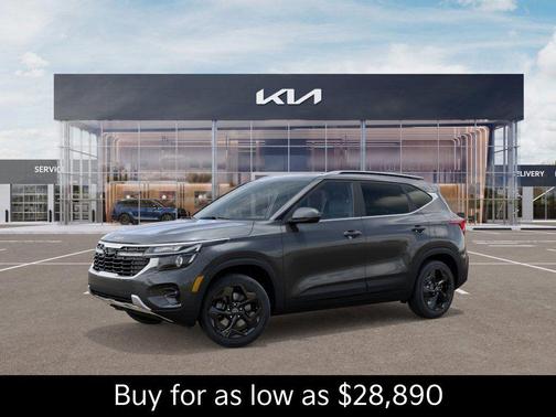 Gravity Gray 2026 Kia Seltos EX