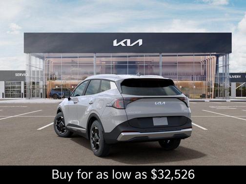Gray 2026 Kia Sportage EX