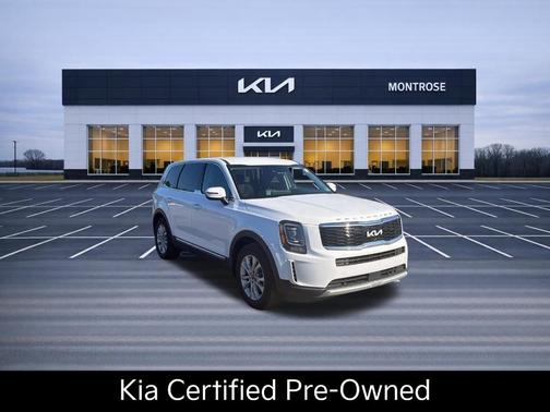White Pearl 2022 Kia Telluride LX