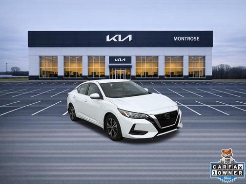 Cloud White 2023 Nissan Sentra SV