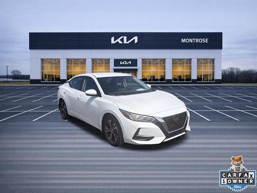 Cloud White 2023 Nissan Sentra SV