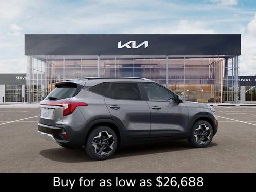 Steel Gray 2026 Kia Seltos S