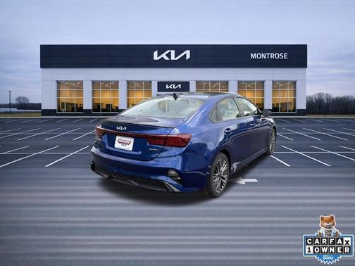 Deep Sea Blue 2024 Kia Forte GT-Line
