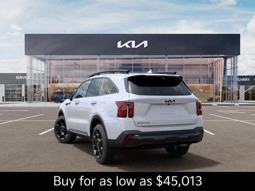 White Pearl 2026 Kia Sorento X-Line SX Prestige