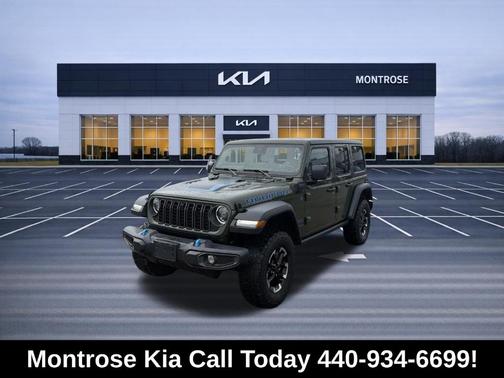 Sarge Green Clearcoat 2024 Jeep Wrangler 4xe Rubicon