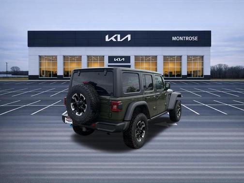 Sarge Green Clearcoat 2024 Jeep Wrangler 4xe Rubicon