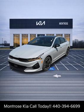 Gray 2024 Kia K5 GT-Line