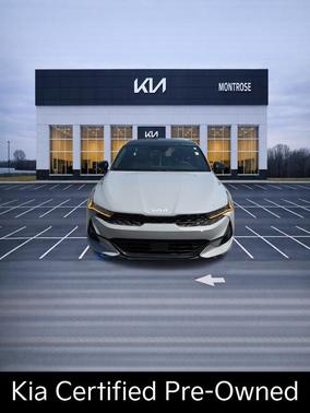 Gray 2024 Kia K5 GT-Line
