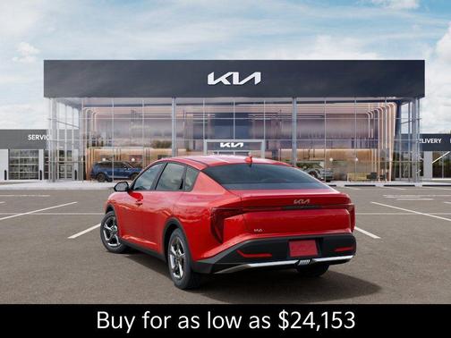 Currant Red 2026 Kia K4 LXS