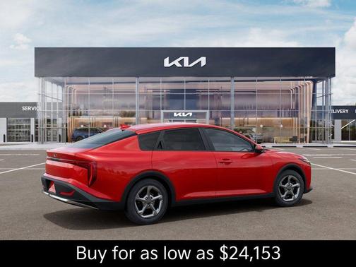 Currant Red 2026 Kia K4 LXS