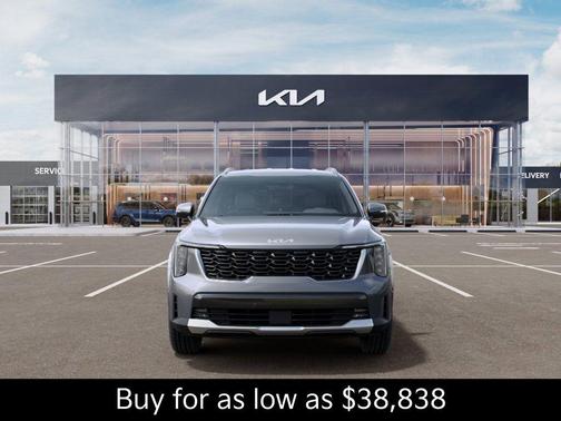 Steel Gray 2026 Kia Sorento Hybrid EX