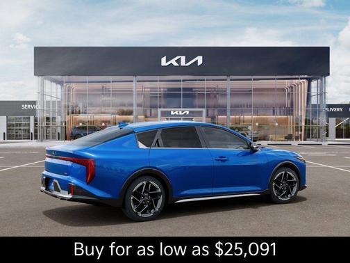 Blue 2026 Kia K4 GT-LINE