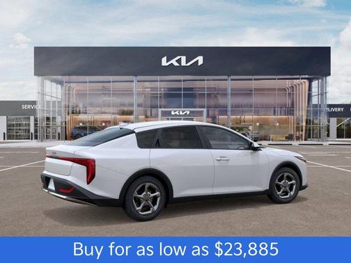 Snow White Pearl 2026 Kia K4 LXS