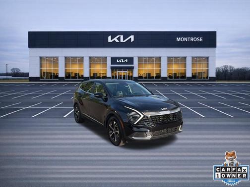 Ebony Black 2024 Kia Sportage EX