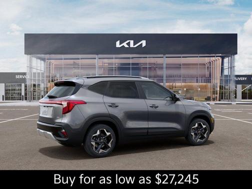 Steel Gray 2026 Kia Seltos S