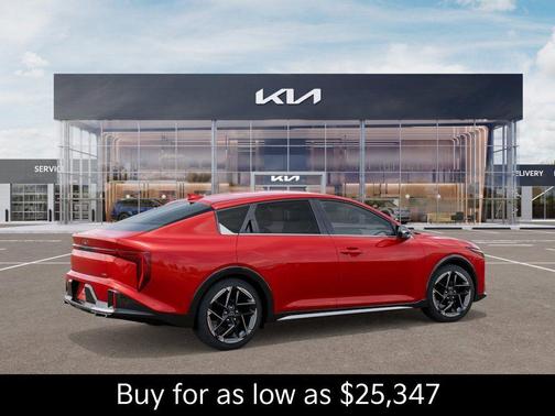 Currant Red 2026 Kia K4 GT-LINE