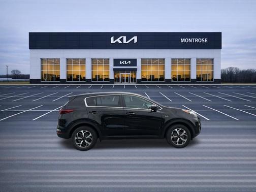 Black Cherry Pearl 2020 Kia Sportage LX