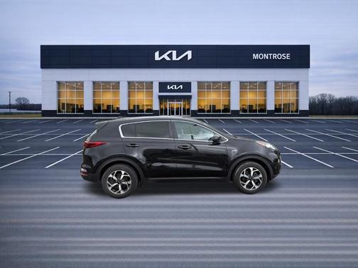 Black Cherry Pearl 2020 Kia Sportage LX