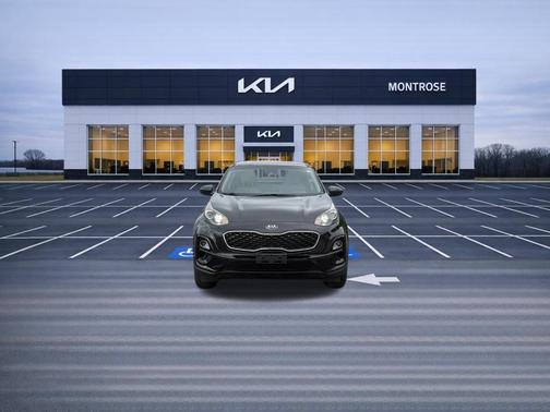 Black Cherry Pearl 2020 Kia Sportage LX