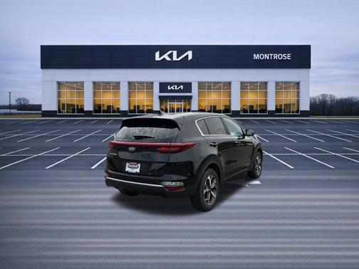 Black Cherry Pearl 2020 Kia Sportage LX