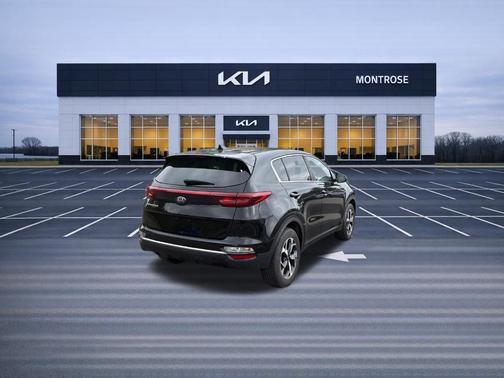 Black Cherry Pearl 2020 Kia Sportage LX