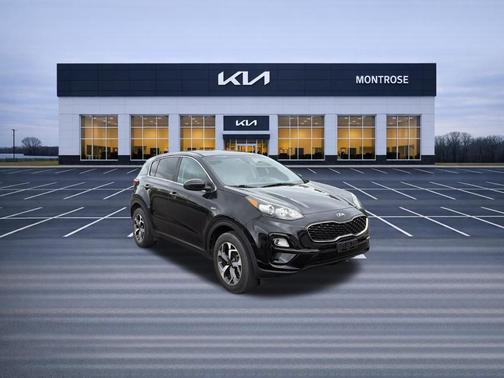 Black Cherry Pearl 2020 Kia Sportage LX
