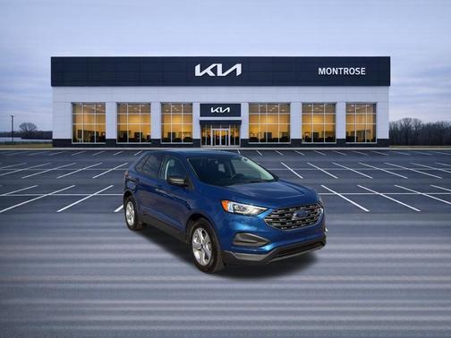 Blue Metallic 2022 Ford Edge SE
