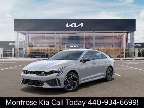 Gray 2026 Kia K5 GT-Line
