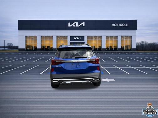 Neptune Blue 2022 Kia Seltos EX