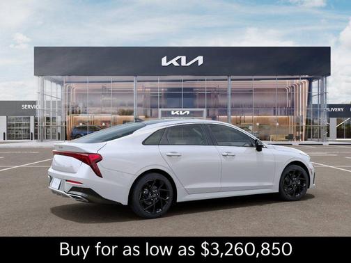 White Pearl 2026 Kia K5 GT-Line