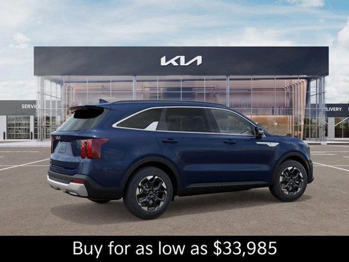 Midnight Black 2026 Kia Sorento S