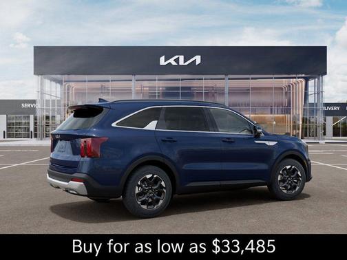 Midnight Black 2026 Kia Sorento S