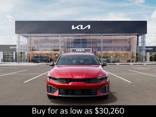 Red 2026 Kia K5 GT-Line