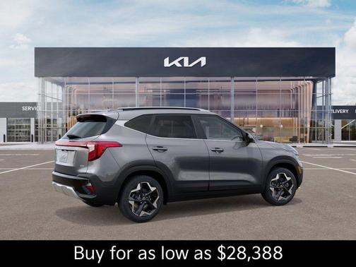 Steel Gray 2026 Kia Seltos EX