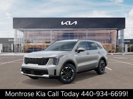 Ivory Silver 2026 Kia Sorento S