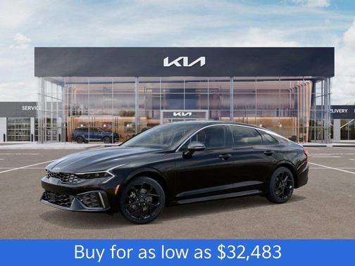 Aurora Black Pearl 2026 Kia K5 GT-Line