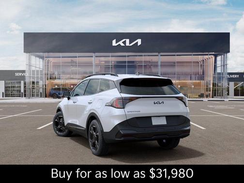 Glacial White Pearl 2026 Kia Sportage X-Line