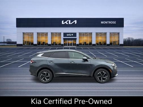 Gravity Gray 2024 Kia Sportage Hybrid LX