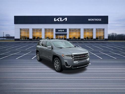 Steel Metallic 2020 GMC Acadia SLE
