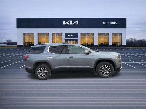 Steel Metallic 2020 GMC Acadia SLE