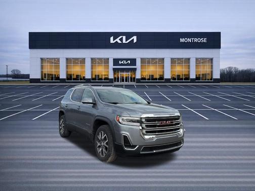 Steel Metallic 2020 GMC Acadia SLE