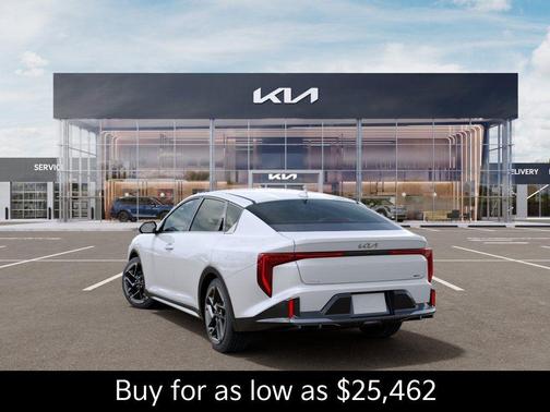 White Pearl 2026 Kia K4 GT-Line