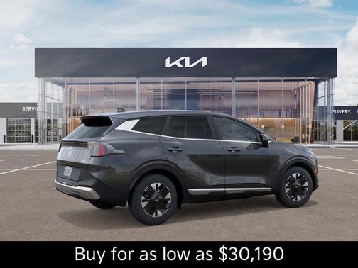 Gravity Gray 2026 Kia Sportage Hybrid LX