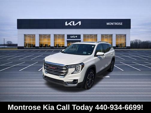 White Frost 2022 GMC Terrain SLT